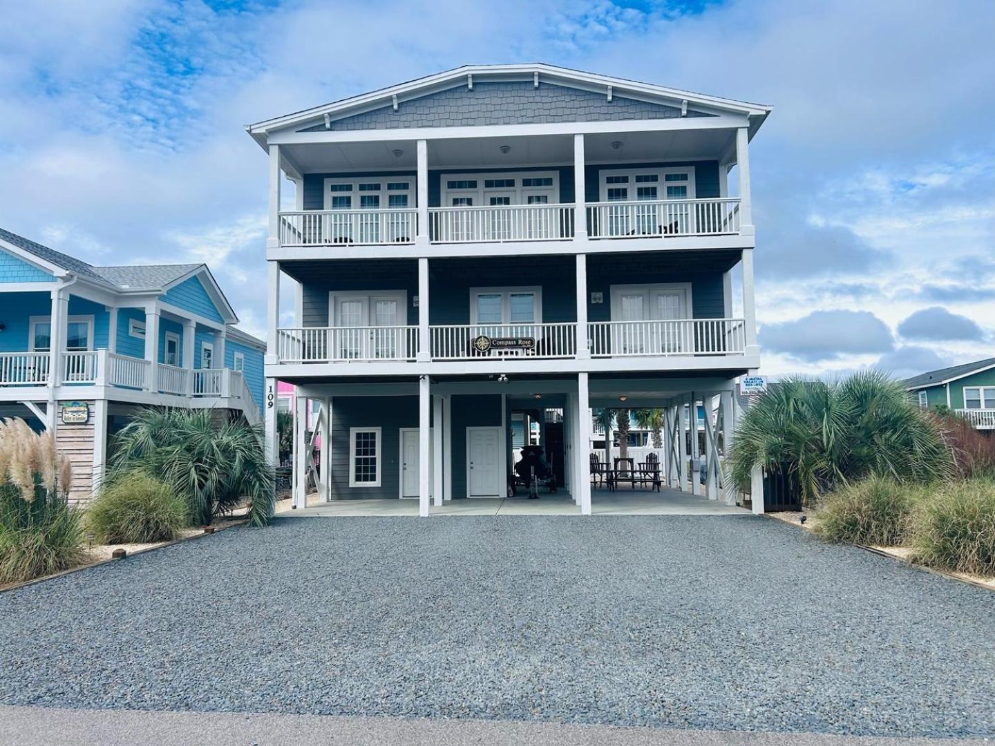 Compass Rose Villa Holden Beach Exterior foto